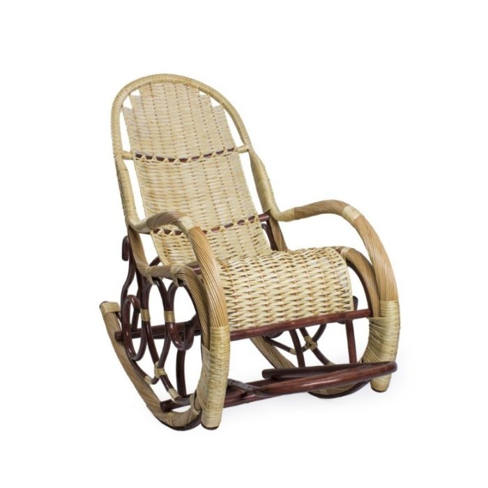 Плетёное кресло-качалка Калитва