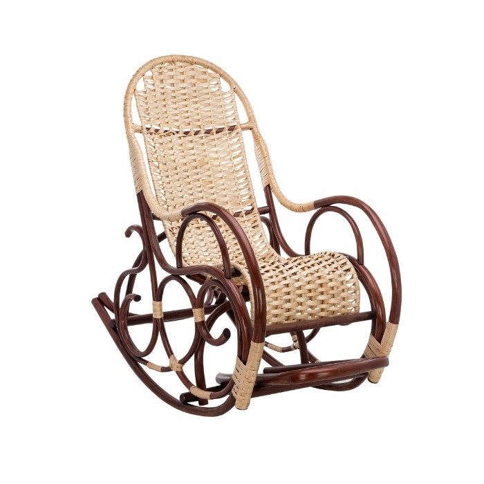Плетёное кресло-качалка Ведуга