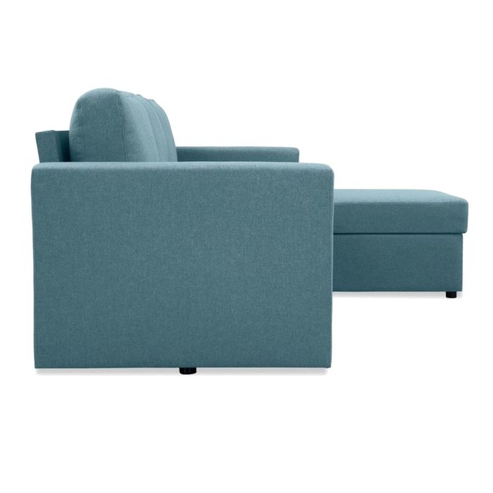 Угловой диван "Фишер-Торонто" Голубой - профиль
