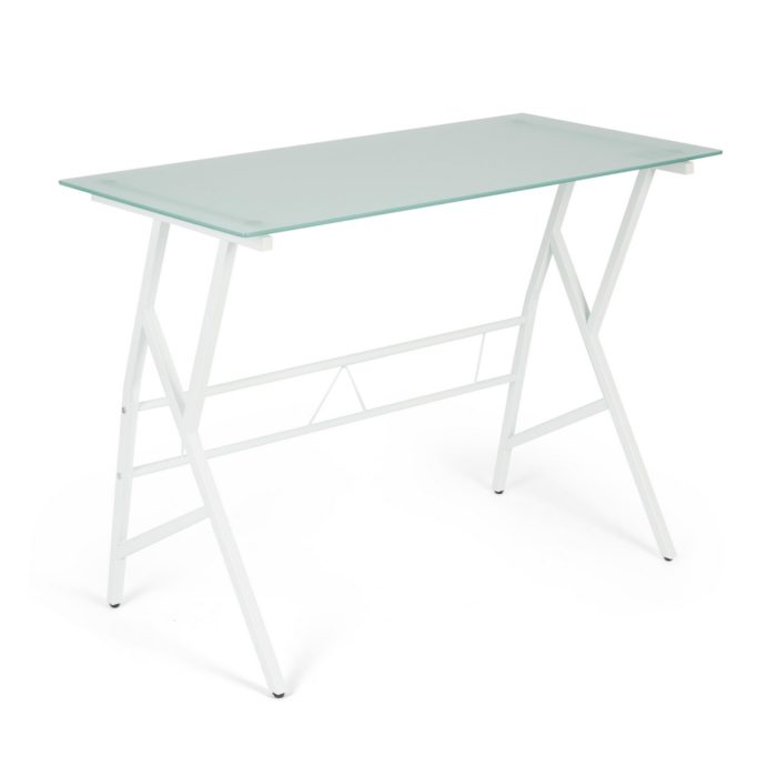 Стеклянный стол GD-02 white